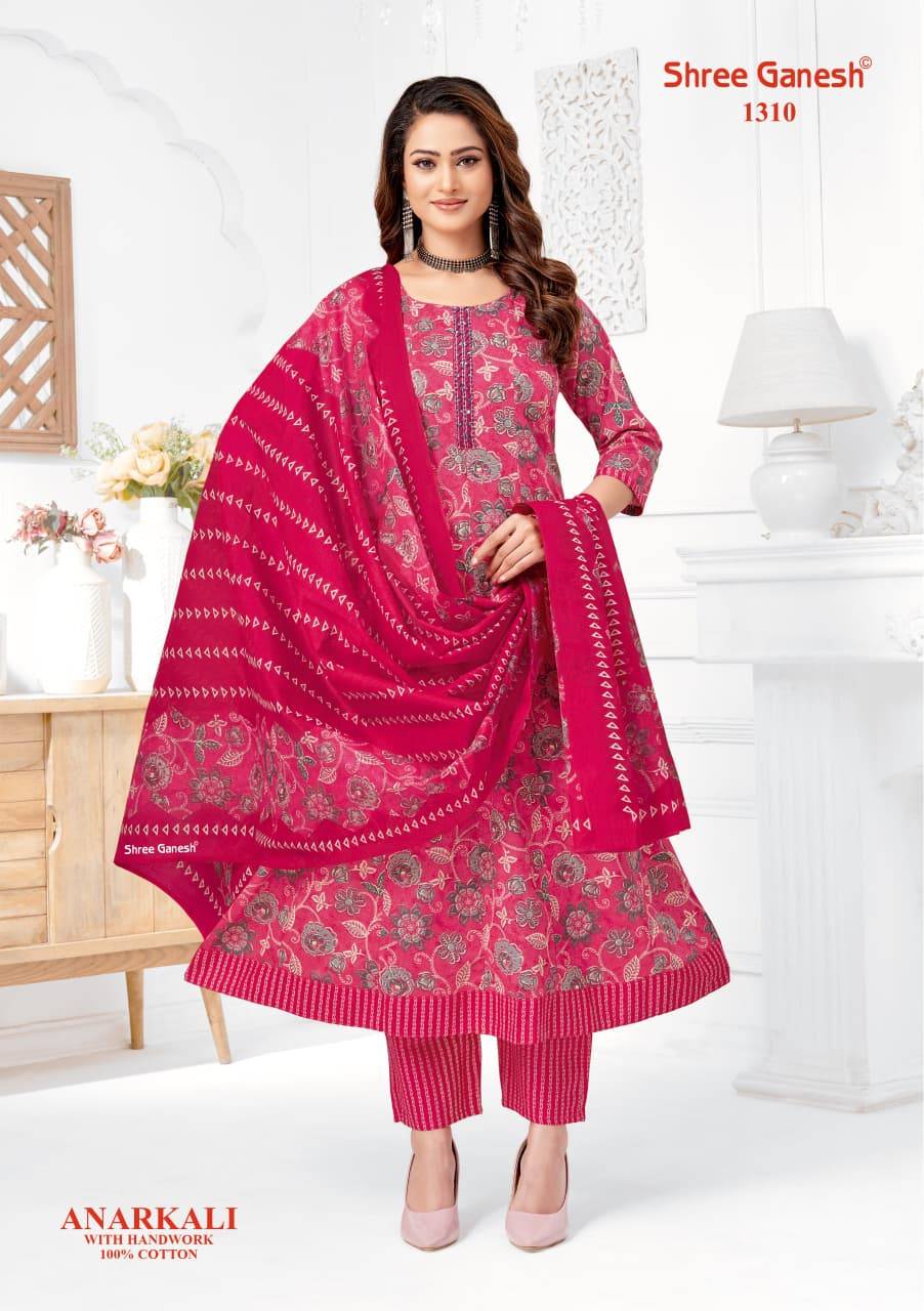 Shree ganesh zeenat vol-3 anarkali style fancy kurtis wholesale